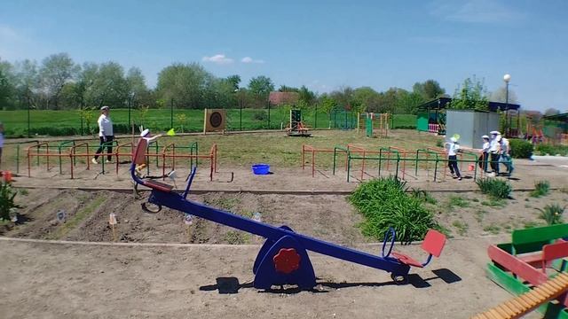 Фрагмент "антихрупкой" прогулки Морские учения подготовительной группы