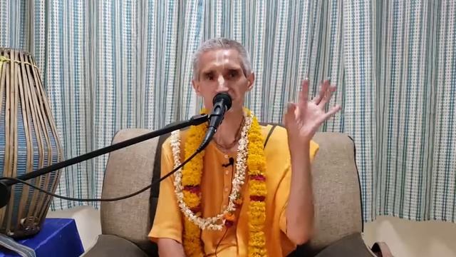 Е.М. Сарвагья прабху. ШБ 4.24.62. Кришна - многомерный и неисчерпаемый. Вриндаван. 2022.05.25