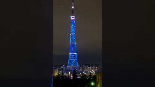 Санкт-петербургская телебашня подсветка Lightwerk смотреть онлайн