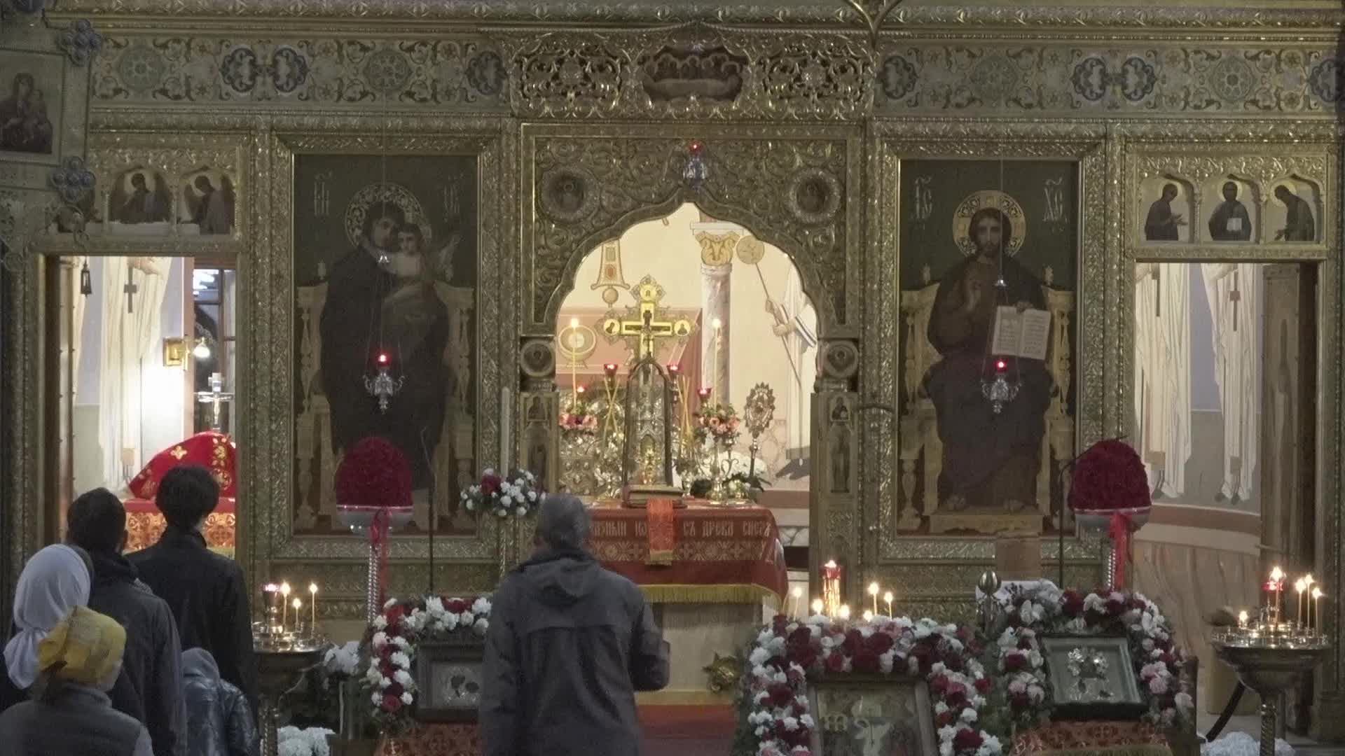 26.04.2025 Samstag in der Lichten Woche. Liturgie in deutscher Sprache. Prozession. Brechen des Arto