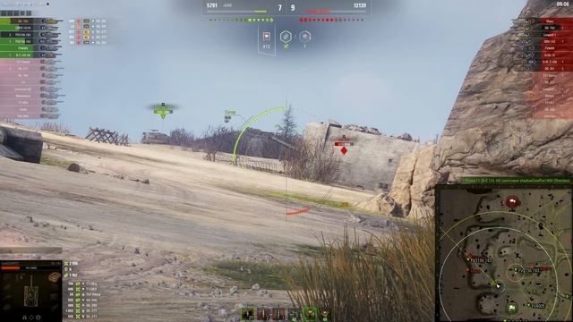 [Fermani wot] Объект 780 Выстрел 21 Попал 21 Пробил 21 Я такого эпика еще не видел! Супер Колобанов