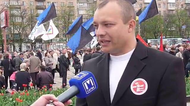 Интервью В.Онацкого для ТВ 7 (г.Мариуполь, 1.05.2011) смотреть онлайн