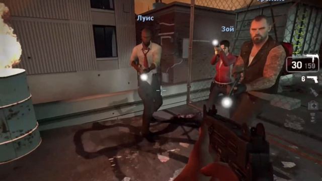 Игрофильм "Left 4 Dead" 4 глава 2 серия ( всё на русском )