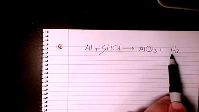 balancing reaction between aluminum and hydrochloric acid смотреть онлайн