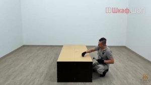 Спальный гарнитур Плейона. Шкаф 2-х створчатый, сборка ШкафШоп