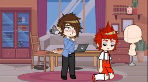 реакция Габриэля на поцелуи от клонов(1/8)