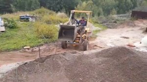 Мини погрузчик своими руками.