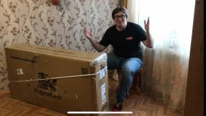 Распаковка моей посылки с Озон. Электровелосипед Kugoo Kirin 3v pro max для курьеров