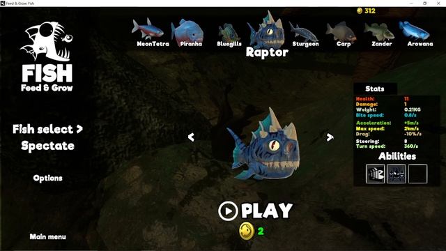 Играю в фид энд гроу фиш на болоте! КАК ВЫЖИТЬ?! Feed and grow fish смотреть онлайн