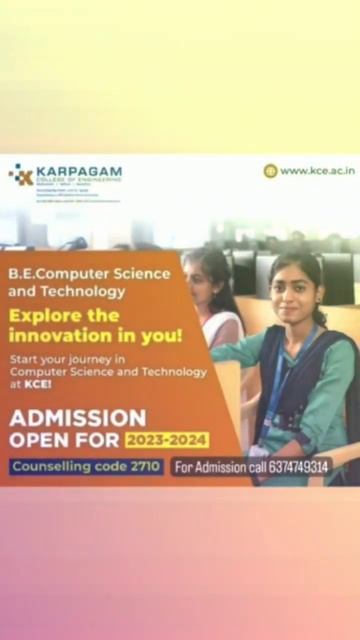 KARPAGAM COLLEGE OF ENGINEERING ||COIMBATORE ||BE COMPUTER SCIENCE AND TECHNOLOGY