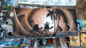 Шарм Эль Шейх.Прогулка👍 по старому городу вечером из отеля "Альбатрос Шарм Резорт 4*"(3-тий выпуск)