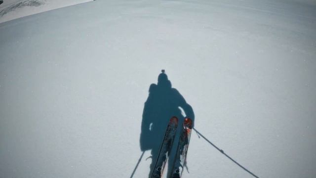 Памир: Пик Юхина (5127 м) - спуск на лыжах. смотреть онлайн