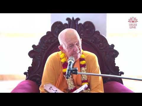 БВВ Нрисимха Махарадж - Лекция о Шримати Радхарани 03.09.2022  (англ-рус) Аттапур, Хайдарабад