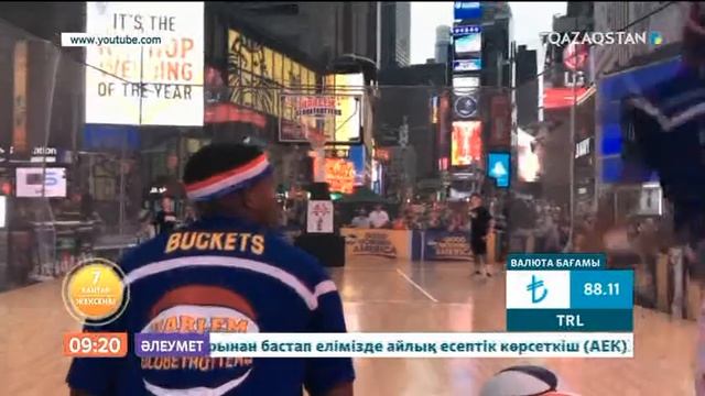 Ерекше рекордтар. Жарық шоуы баскетболшылар өнері