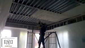Утепление потолка из профнастила ППУ напыление Цена 1400 ₽/кв. м
