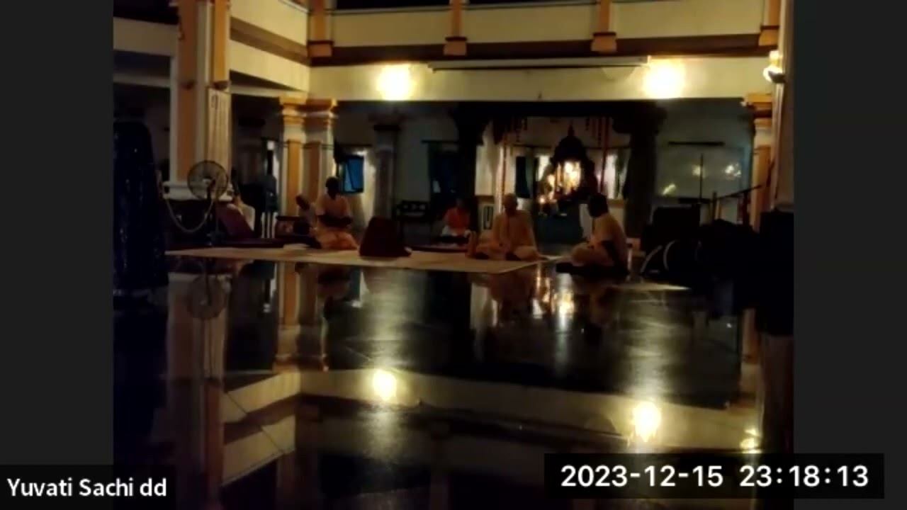 15.12.2023 - Джапа с ЕС БВВ Нарасимхой Махараджем - TODU, Пенанг, Малайзия