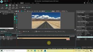 VSDC Tutorial: Smooth Sliding Blur Transition