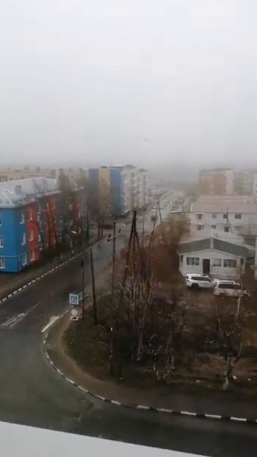 Летний снег в Охе