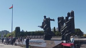 Велопробег посвященный 80 летию Победы Гродно Митинг 26.04.2025