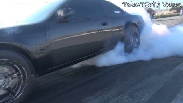 2JZ 240SX Blows Tire During Huge Burnout | Black Mamba | смотреть онлайн