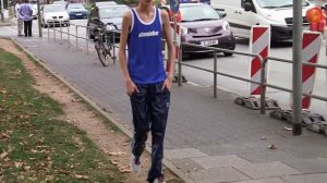 TeenBoy in shiny Adidas superstar track pants trackies Skinny gay boy(2)