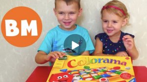 Игры для детей Колорама Colorama Цвета и Формы