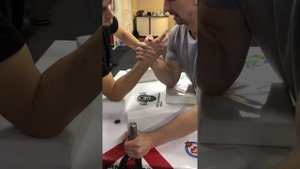 Крюк против верховика. Один из вариантов. Армрестлинг.