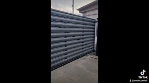 Откатные ворота I Ворота откатные I Промышленные ворота I Ворота из штакетника I Горизонтальный штак