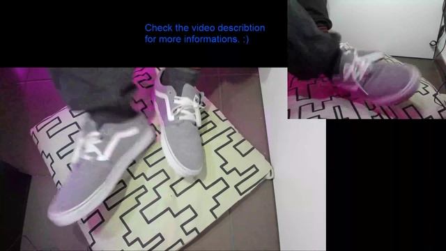 End of the Year shoeplay: Grey vans shoeplay wearing new socks :D смотреть онлайн