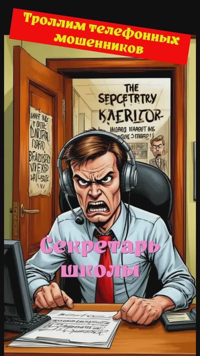 Вероника. Секретарь школы. Телефонное мошенничество