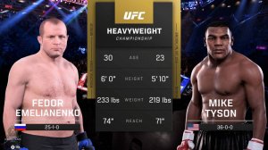 Майк Тайсон VS Фёдор Емельяненко UFC5