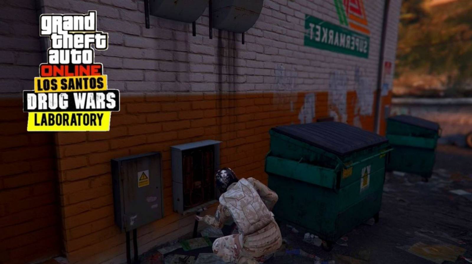 Развоз товара из Кислотной Лаборатории в GTA Online Drug Wars