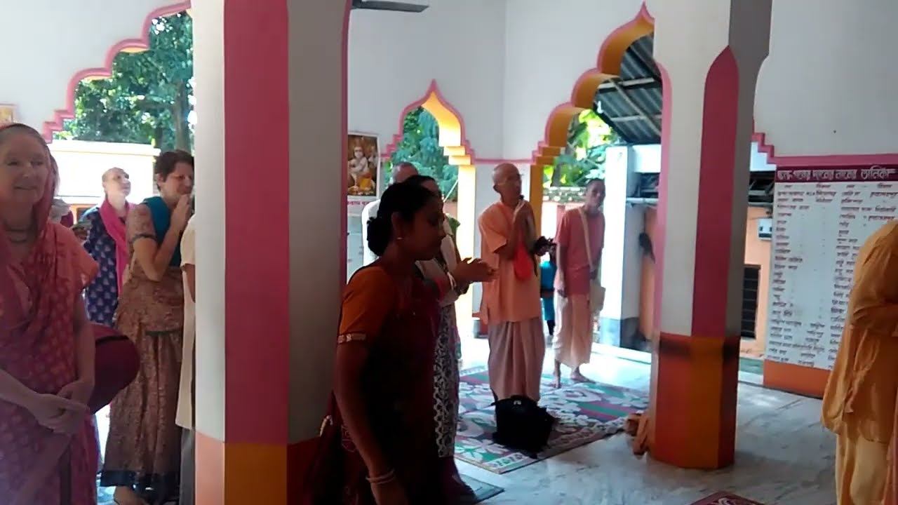 BVV Narasimha Maharaj - Kartika parikrama, Day 2 - Kirtan in Nakula Brahmachary's ashram, 14.10.2022