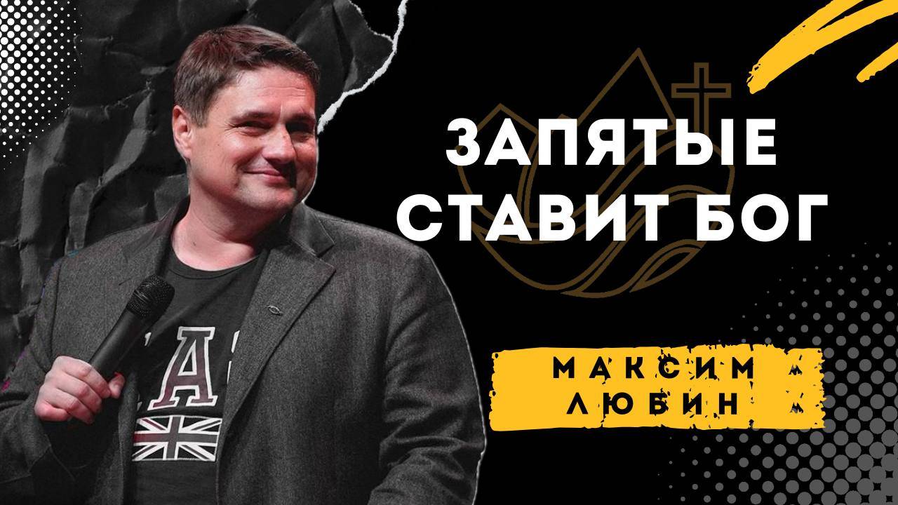 Запятые ставит Бог - Максим Любин