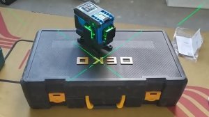 Лазерный уровень (Осепостроитель) DEKO