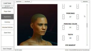 Cyberpunk 2077 Save Editor Cyber Cat - Motoko Design