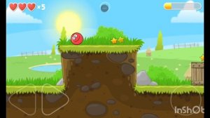 Геймплэй из игры Red ball 4