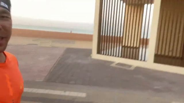 Бег 17 ноября 2021г ОАЭ Run Ras Al Khaiman Hampton by Hilton Marjan Island