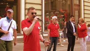 "Синяя вечность"- Вячеслав Кагульский, Ансамбль "Песни Победы" г. Москва ул. Никольская