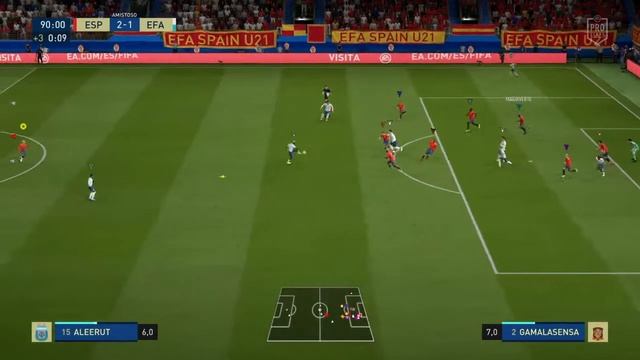 EFA Spain U21 vs Mundial Sub 21 Argentina смотреть онлайн