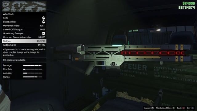 GTA Online Gun Van location For February 15 | Railgun Location Guide смотреть онлайн