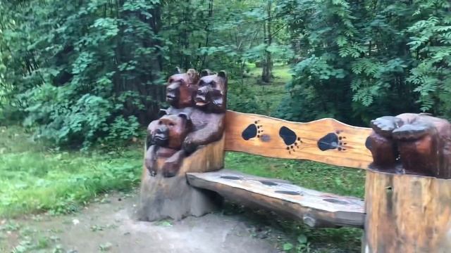 Экскурсия по Усть-Качке 2. Аллея сказок. смотреть онлайн