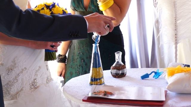 Песочная церемония на свадьбе. смотреть онлайн