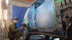 Как правильно покрасить детали кузова авто