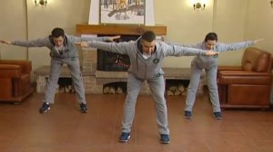 Утренняя зарядка в санатории "Демидково". Комплекс 5