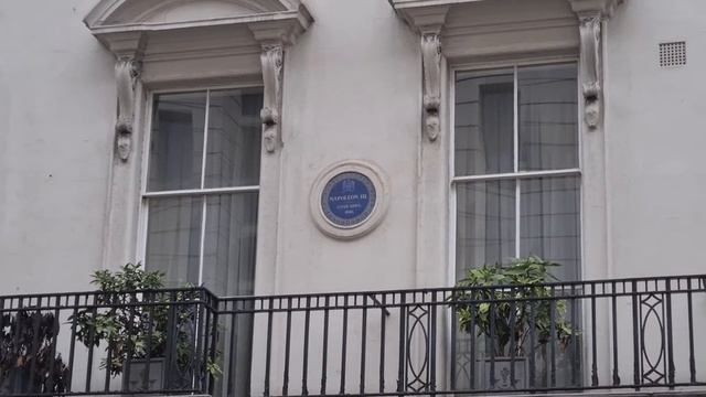 Louis-Napoleon's apartment-in-exile - London's oldest blue plaque