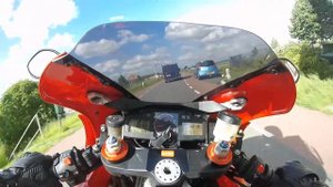 Aprilia RSV Mille GoPro Hero Test