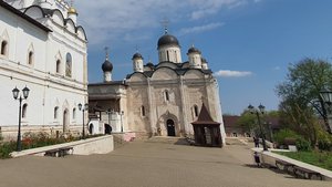 Икона Николая Чудотворца (стояние Зои) в Введенском Владычном монастыре (основан в 1360).