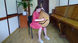 Єськова Ярина ІІІ вікова категорія, бандура-інстр., Й.С.Бах, пер. С.Овчарової Хоральна прелюдія