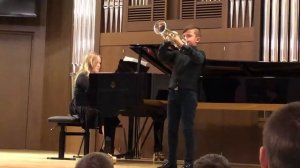 Ж.Бара. Фантазия. Матвей Плеханов (11 лет) труба